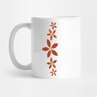 Poinsettia Garland Mug